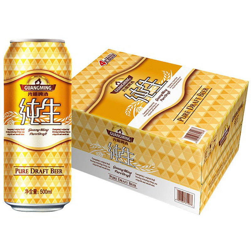 光明啤酒纯生啤酒整箱500ml*24罐青岛啤酒 旗下原 三得利啤酒批发高性价比高么？