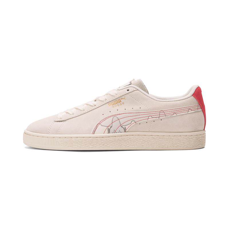 puma彪马正品suede cny papermaking男运动休闲轻便板鞋392950-01
