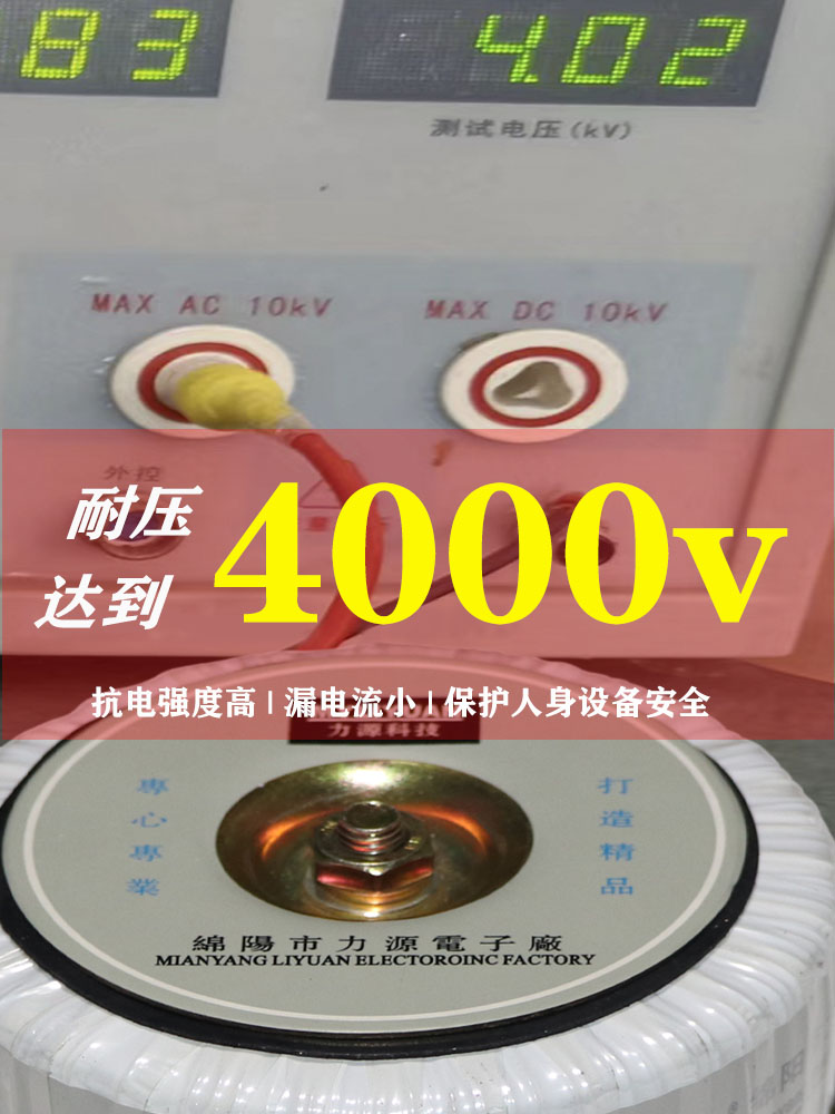 隔离变压器220V转110V环形型电源火牛力源铜2:1足功率有屏蔽保险-封面