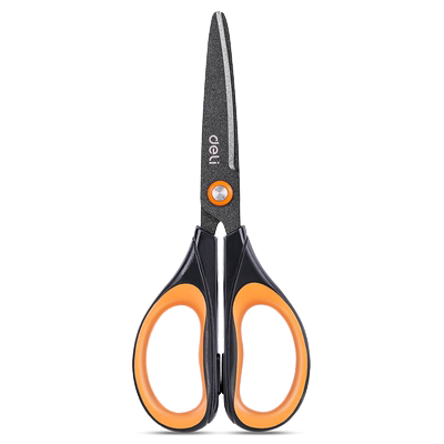 特氟龙镀层合金不粘中号无尖剪刀