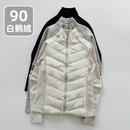 修身 新品 保暖棉服轻薄短款 新款 外套 户外运动瑜伽白鹅绒羽绒服冬季