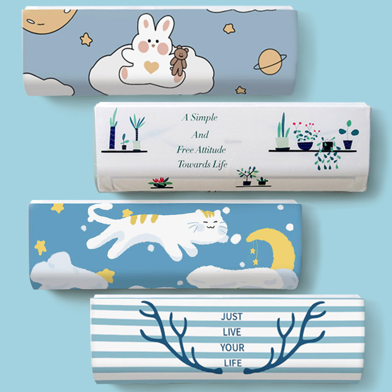 全包挂机空调罩弹力防尘套美的旋耀icolor/小鲸鲨通用室内挂机罩