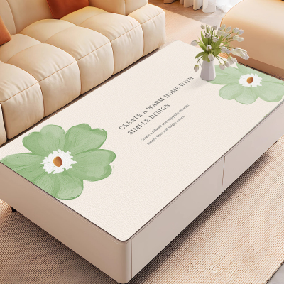 茶几垫皮革桌垫防油污电视柜桌布