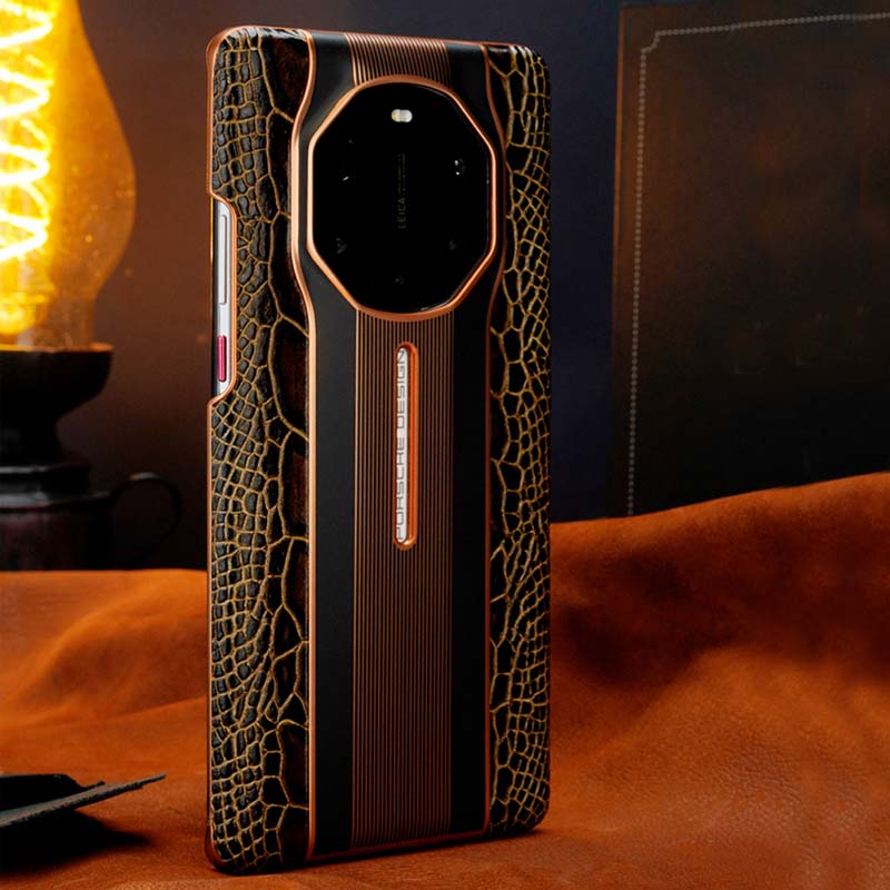 mate40rs真皮全包镜头防摔壳