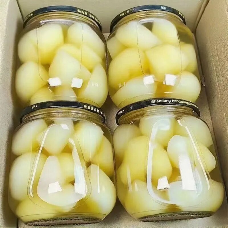 新鲜雪梨罐头梨子梨罐头500g