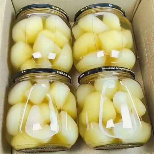新鲜雪梨罐头梨子梨罐头500g