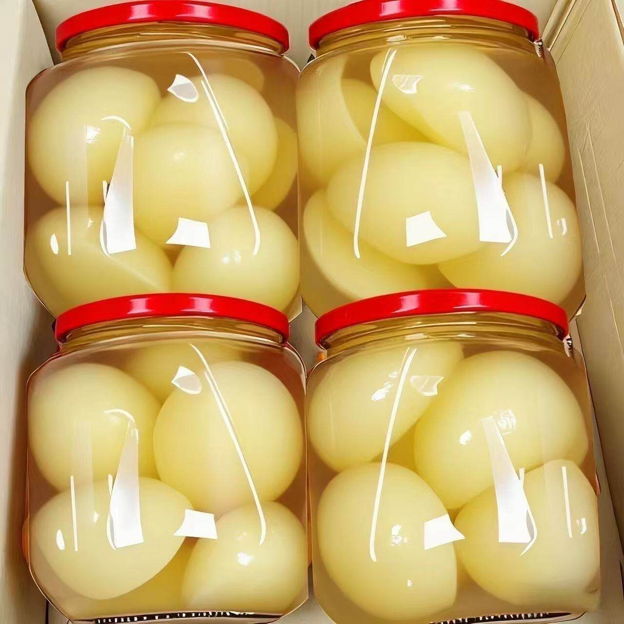 正宗500g*4瓶新鲜雪梨罐头