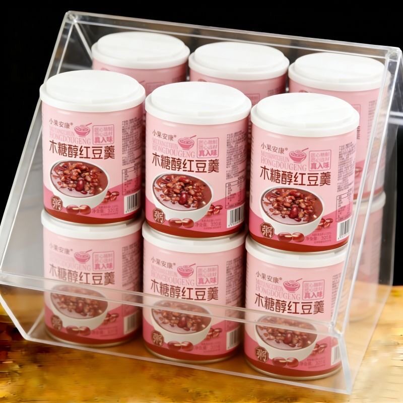 【特价抢1箱】木糖醇红豆粥开罐即食早餐粥免煮懒人速食整箱批发