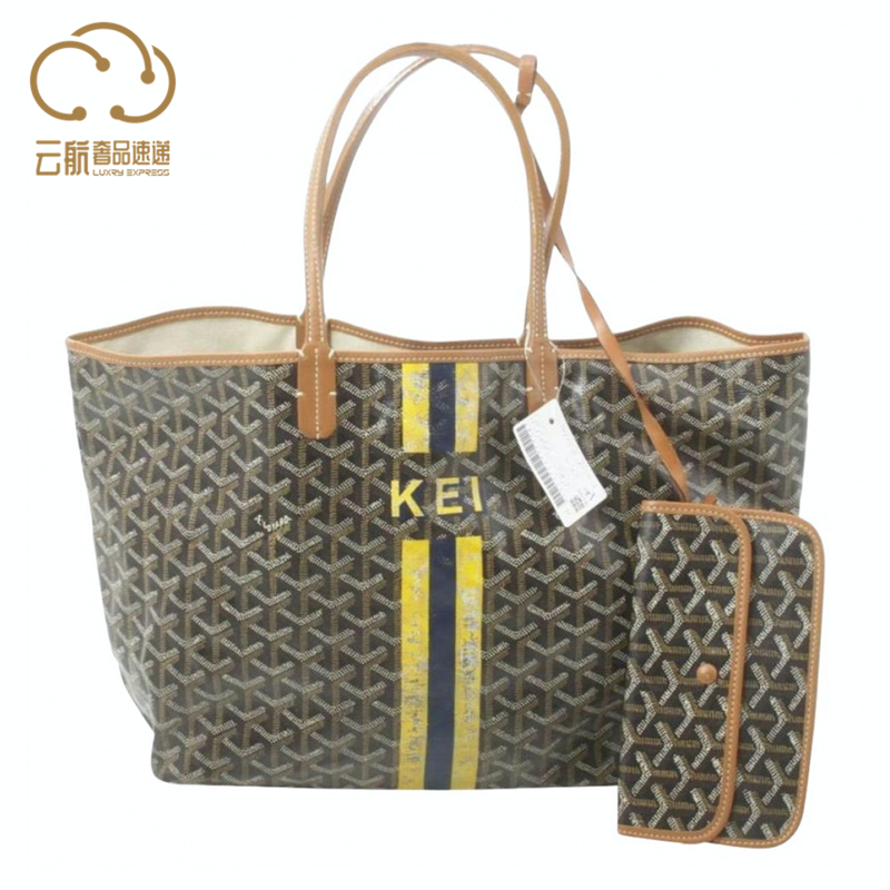 goyard(法国)高雅德新款女包戈雅时尚顶部敞开经典手提包