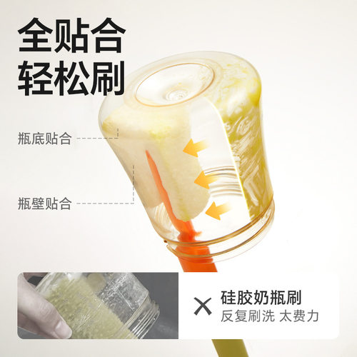 奶瓶刷新生婴儿专用便携