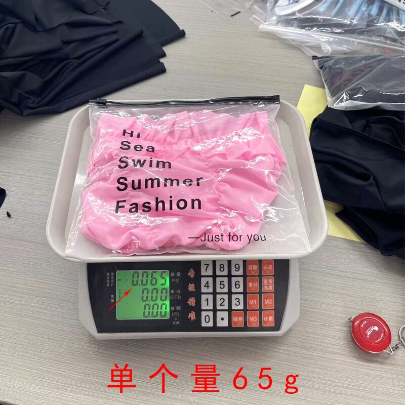 厂家新款速干荷叶边游泳