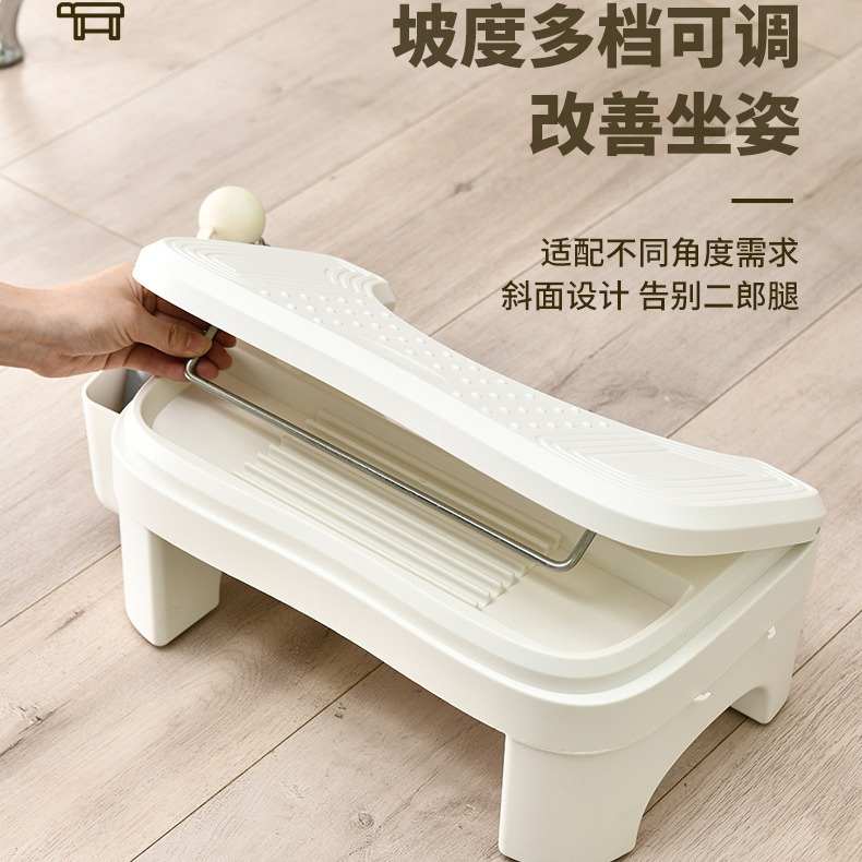 【包邮】升降翘脚凳办公室加厚坐便凳卫生间坐便垫脚凳子