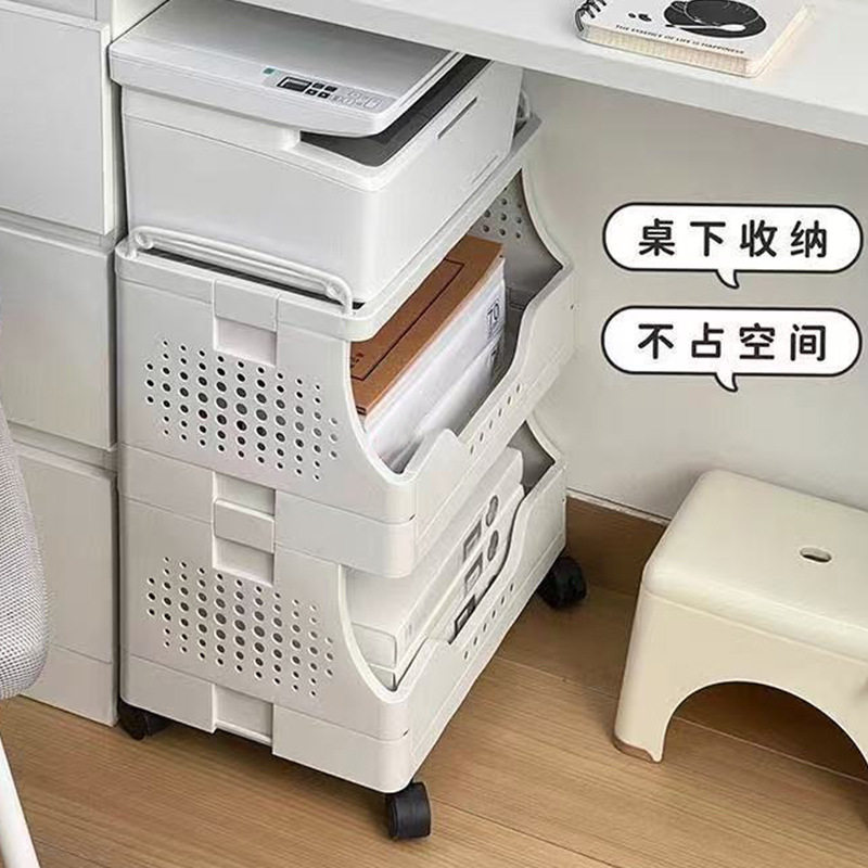 零食置物架小推车收纳架