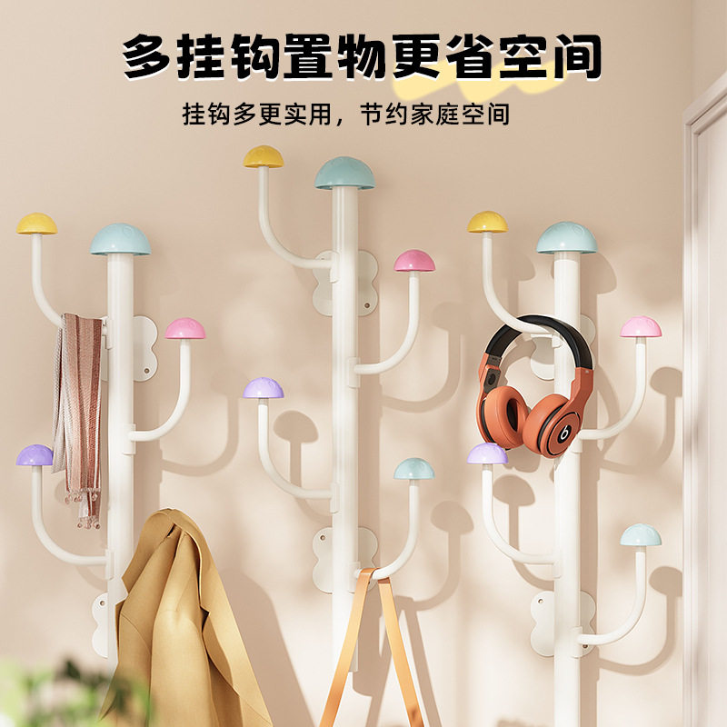 免打孔墙上挂衣架门后粘