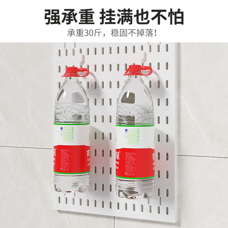洞洞板墙面整板免打孔收