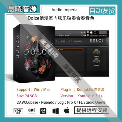 浪漫室内弦乐独奏合奏音色库音源