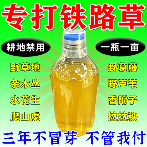 铁路公路渗透剂竹子杂草连根清果园野外开荒快速干枯通用打草介质