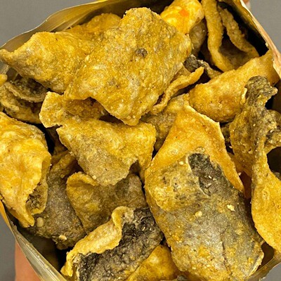 咸蛋黄香酥鱼皮开袋即食