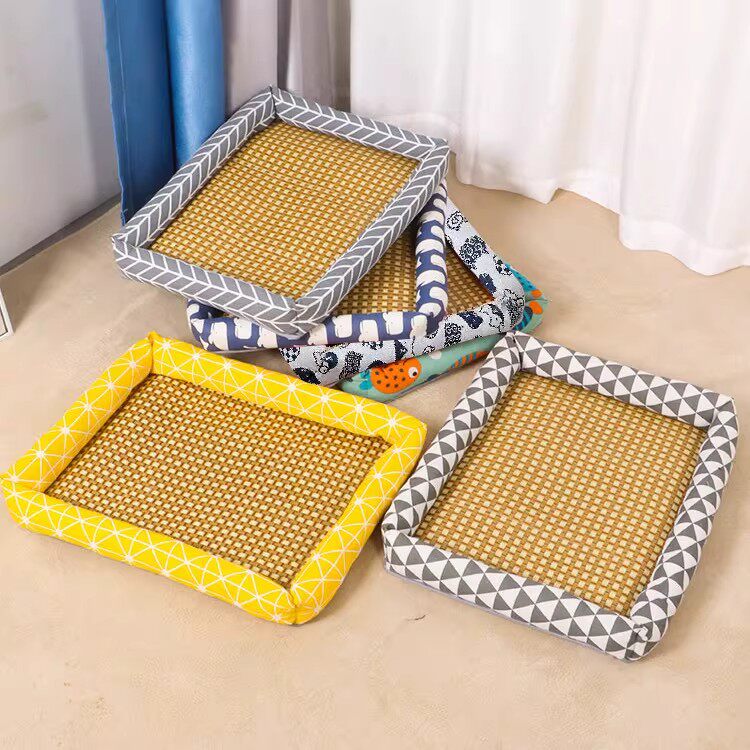 宠物凉席狗狗窝夏季床垫子泰迪中小型犬降温四季通用猫咪猫窝用品