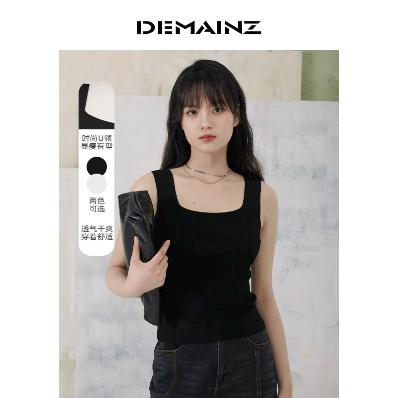 DEMAINZ地缦百搭针织背心女