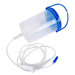 华越导流管冲洗桶式灌肠桶用灌肠瓶配件 冲洗器导管附件 灌肠管子