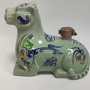 正品高炉家52度2.5升浓香型白酒高度生肖酒牛虎鼠珍藏