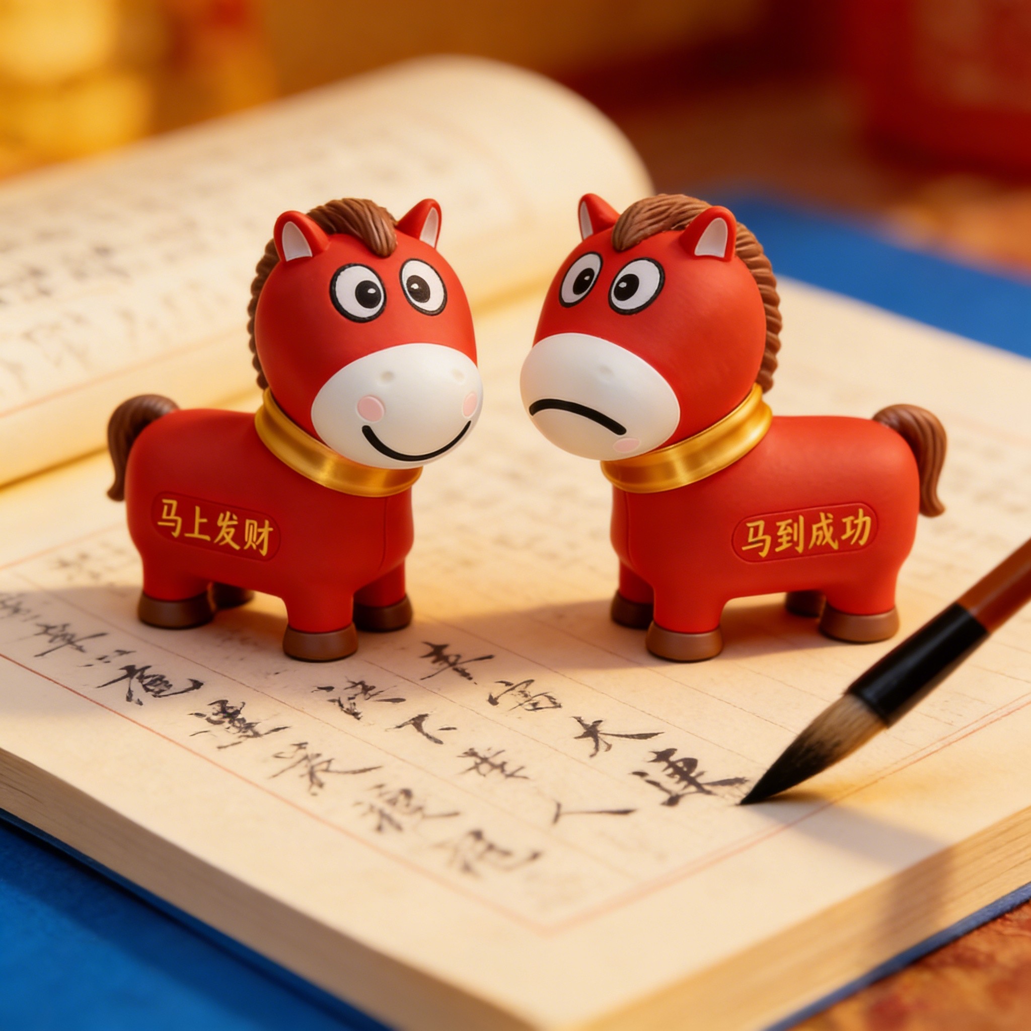 创意3D打印哭哭马摆件高级感小众桌面茶桌茶宠装饰工艺品生日礼物,家居饰品,桌面摆件,淘宝优惠券,粉丝福利购,淘宝优惠卷