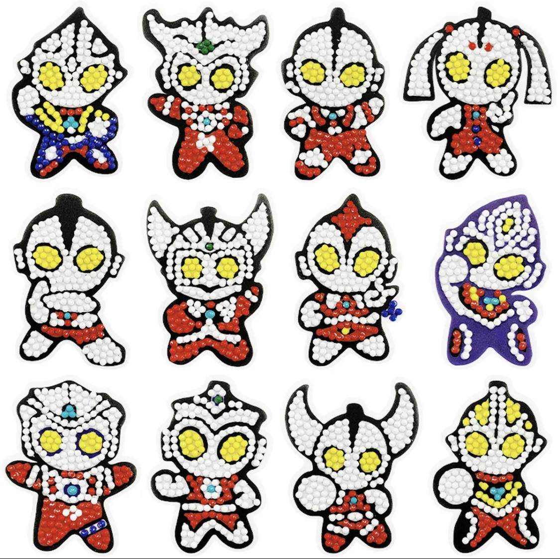 儿童diy手工创意粘贴钻石画贴纸欢乐益智玩具砖石贴画2023新款