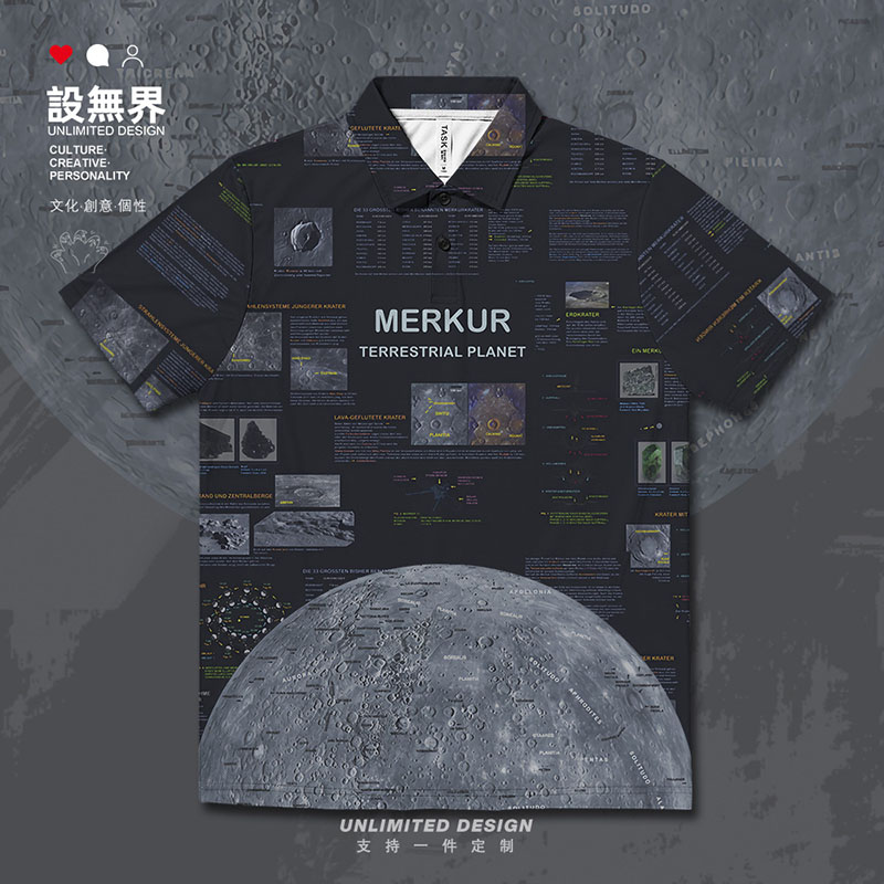 水星MERKUR行星宇宙航天NASAPOLO