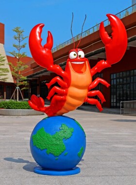 餐饮店大摆件引流打卡装饰