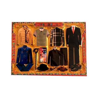 烧纸元 套装 宝锡箔纸烧七清明祭祖扫墓寒衣服 服装 10套塑料贵族男装