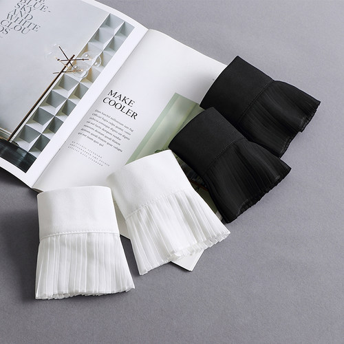 假袖口女式雪纺手腕套