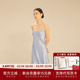 SLKMRKT乃丝真丝睡裙女夏季 19姆米吊带睡衣100%桑蚕丝性感家居服