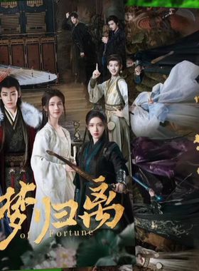 大梦归离侯明昊陈都灵田嘉瑞程潇闫桉剧照写真纪念画册明星相册