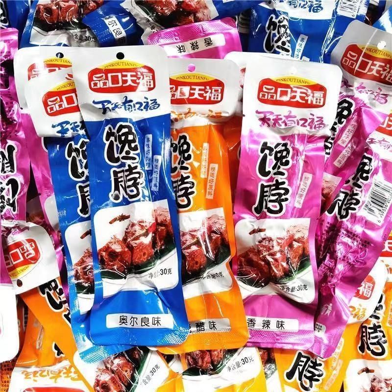 口留天福乡手脖子味长整根奥尔良糖醋零食休闲香辣卤味小吃食品