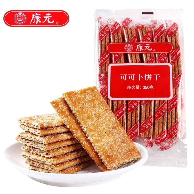 康元可可卜饼干350g独立小包装怀旧经典休闲下午茶