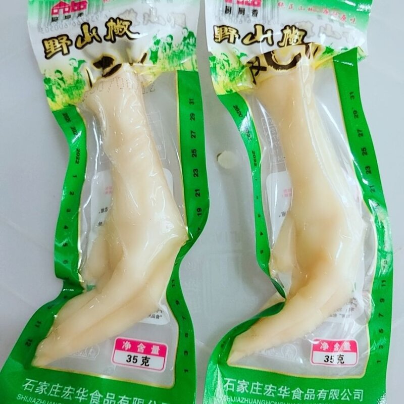 泡椒山椒凤爪清真鸡爪真空包装休闲宿舍凤爪零食(25克左右)