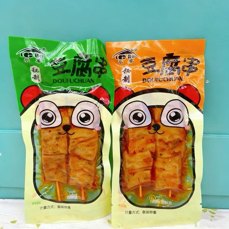 乐睿豆腐串香辣味五香味怀旧解馋零食老师豆干休闲风味豆制品