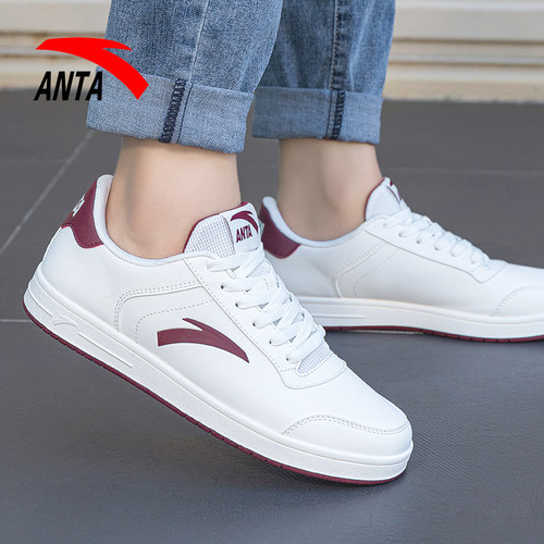 安踏休闲运动鞋子低帮男鞋板鞋男
