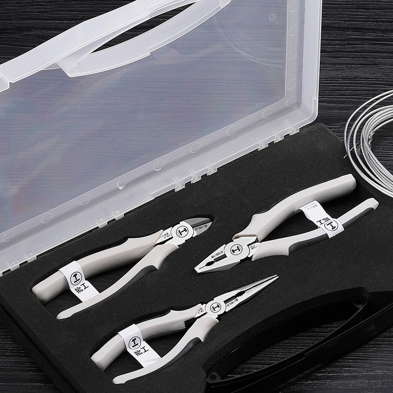 德国尖嘴钳多功能电工进口手工钳子大全特种老虎钳尖嘴钳子万用小