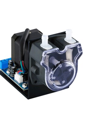 微型调速步进电机自吸蠕动泵计量泵齿轮泵164ML/min软管泵计量泵