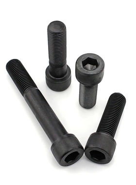 12.9级黑螺栓半牙内六角螺丝钉M4M5M6M8*115x120x125x130x135x140