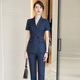 女夏薄款 套装 2025新款 职业气质修身 经理西服 短袖 通勤上班正装 西装