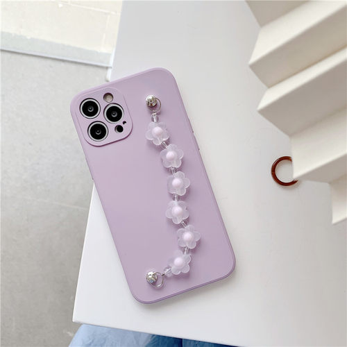 ins韩风小花手链oppoReno15手机壳Reno14/13防摔FinX8S+/X9全包镜头12极简11软硅胶X6小清新8pro+女7保护套