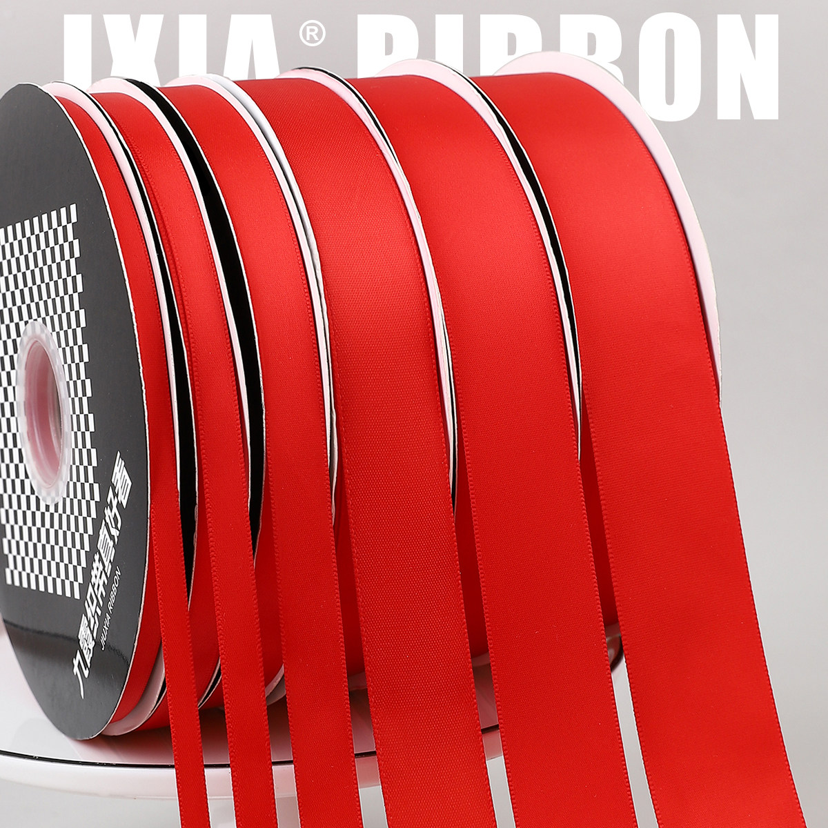 九霞彩带红色丝带涤纶大红布条飘带喜庆缎带结婚喜糖绑气球挂灯笼