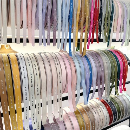 【清仓8.8元3卷】生日蛋糕丝带礼品盒花束包装盒织带装扮英文打包 - 封面