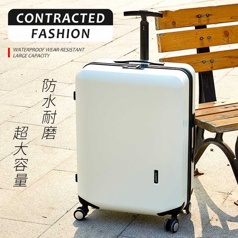 行李箱单杆旅行箱万向轮男女登机箱pc拉链旅行箱皮箱拉杆