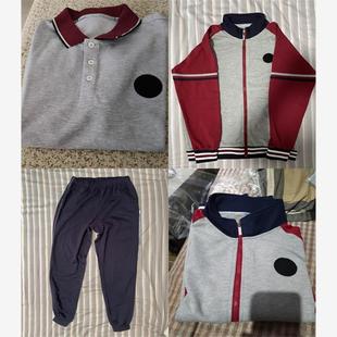 江苏省张家港校服初中中学夏季高中学生短袖运动冬装外套现货新.