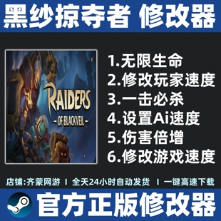 黑纱掠夺者修改器黑纱突袭者修改器辅助工具Raiders of Blackveil
