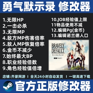 勇气默示录修改器辅助魔法 steam工具 勇气默示录辅助 不含游戏